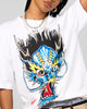 Ed Hardy Blue Dragon T-Shirt White