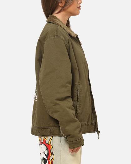 Mitchell & Ness Las Vegas Raiders Workwear Jacket Military