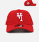 New Era Los Angeles Dodgers 'Upside Down LA Polychromatic' 9FORTY A-Frame Snapback Red