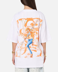 73Studio X One Piece Nami Vintage T-Shirt White