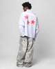 Loiter Solar Button Up Shirt Blue Pin Stripe