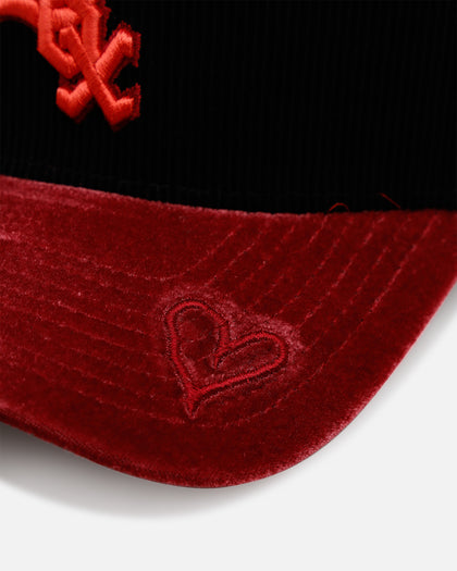 New Era Chicago White Sox 'Velvet Cord Certified Lover' 9FORTY A-Frame Premium Corduroy Snapback Black