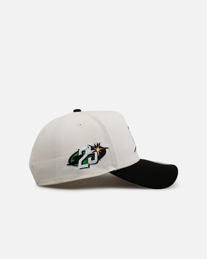 New Era Tampa Bay Rays 'Team Color Visor' 9FORTY A-Frame Snapback Chrome/Official Team Color