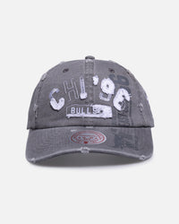 Mitchell & Ness Chicago Bulls 'Collegiate' Dad Fit Strapback Charcoal