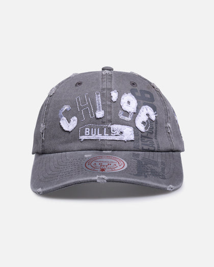 Mitchell & Ness Chicago Bulls 'Collegiate' Dad Fit Strapback Charcoal