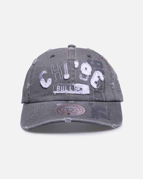 Mitchell & Ness Chicago Bulls 'Collegiate' Dad Fit Strapback Charcoal