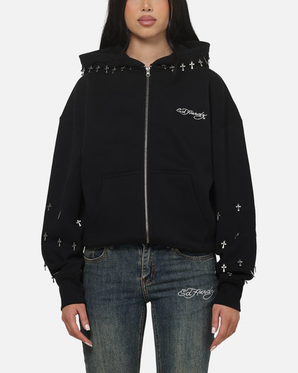 Ed Hardy Eternal Hoodie Black