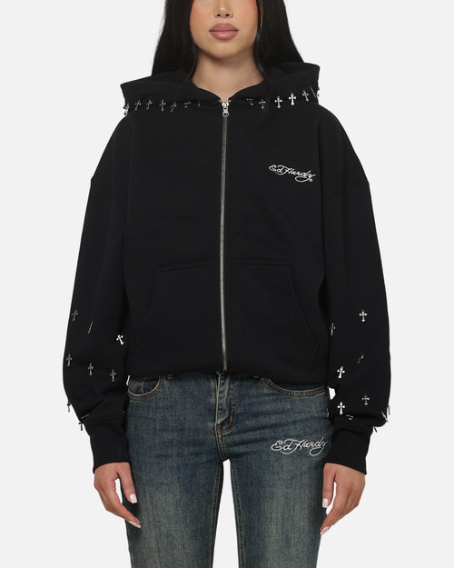 Ed Hardy Eternal Hoodie Black
