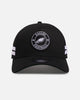 New Era Philadelphia Eagles 'Stripe' 9FORTY A-Frame Trucker Snapback Black/White