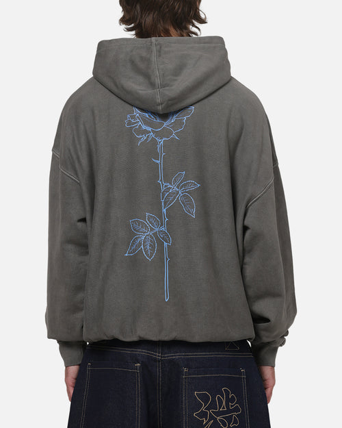 XXIII Rose Hoodie Washed Charcoal/Blue