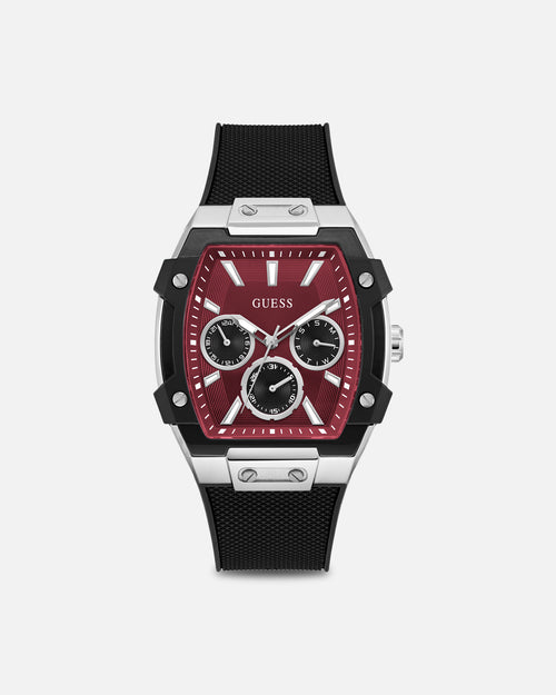 Guess Mainline Phoenix Watch Silver/Black