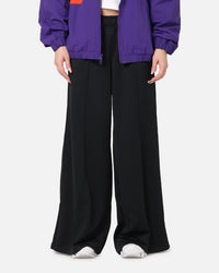 Nike Women's Sportswear Mid-Rise Wide-Leg Track Pants Black/Black/Sail
