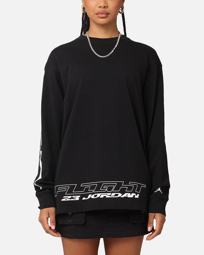 Jordan Jumpman MVP 85 Long Sleeve Crewneck T-Shirt Black/Sail