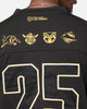 Bleacher Athletic NRL 2025 Las Vegas Round Grid Iron T-Shirt Black