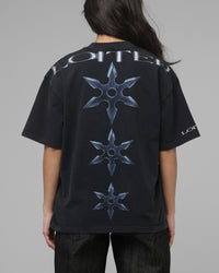 Loiter Vengeance T-Shirt Washed Black