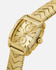 Guess Mainline Nile Textured Bracelet Watch Gold