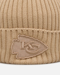 New Era Kansas City Chiefs 'Color Pack' Beanie Tan