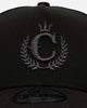 New Era X Culture Kings 9FORTY A-Frame Trucker Snapback Black/Black