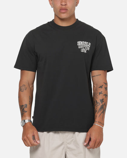 S Double Quiet Vibe T-Shirt Black