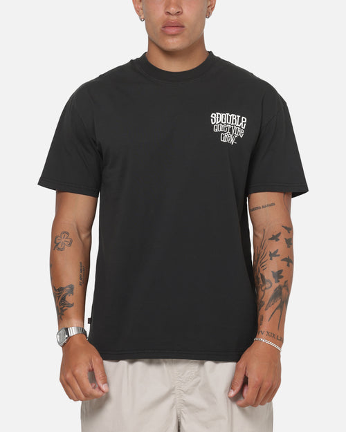 S Double Quiet Vibe T-Shirt Black