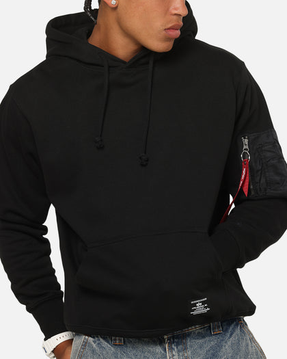 Alpha Industries Utility Pocket Hoodie Black