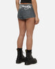 Ed Hardy Women's Signature Mini Shorts Mid Blue