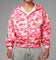Loiter Digi Camo Zip Hoodie Pink Camo