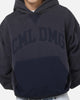 Criminal Damage Sun Faded Hoodie Navy