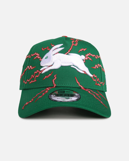 New Era South Sydney Rabbitohs 'NRL Electric' 9FORTY A-Frame Snapback Official Team Colour