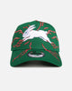 New Era South Sydney Rabbitohs 'NRL Electric' 9FORTY A-Frame Snapback Official Team Colour