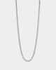 NXS 2.7MM Diamond Cut Curb Chain White Gold