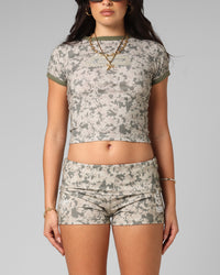 Loiter Women's Checkpoint Baby T-Shirt Digi Camo