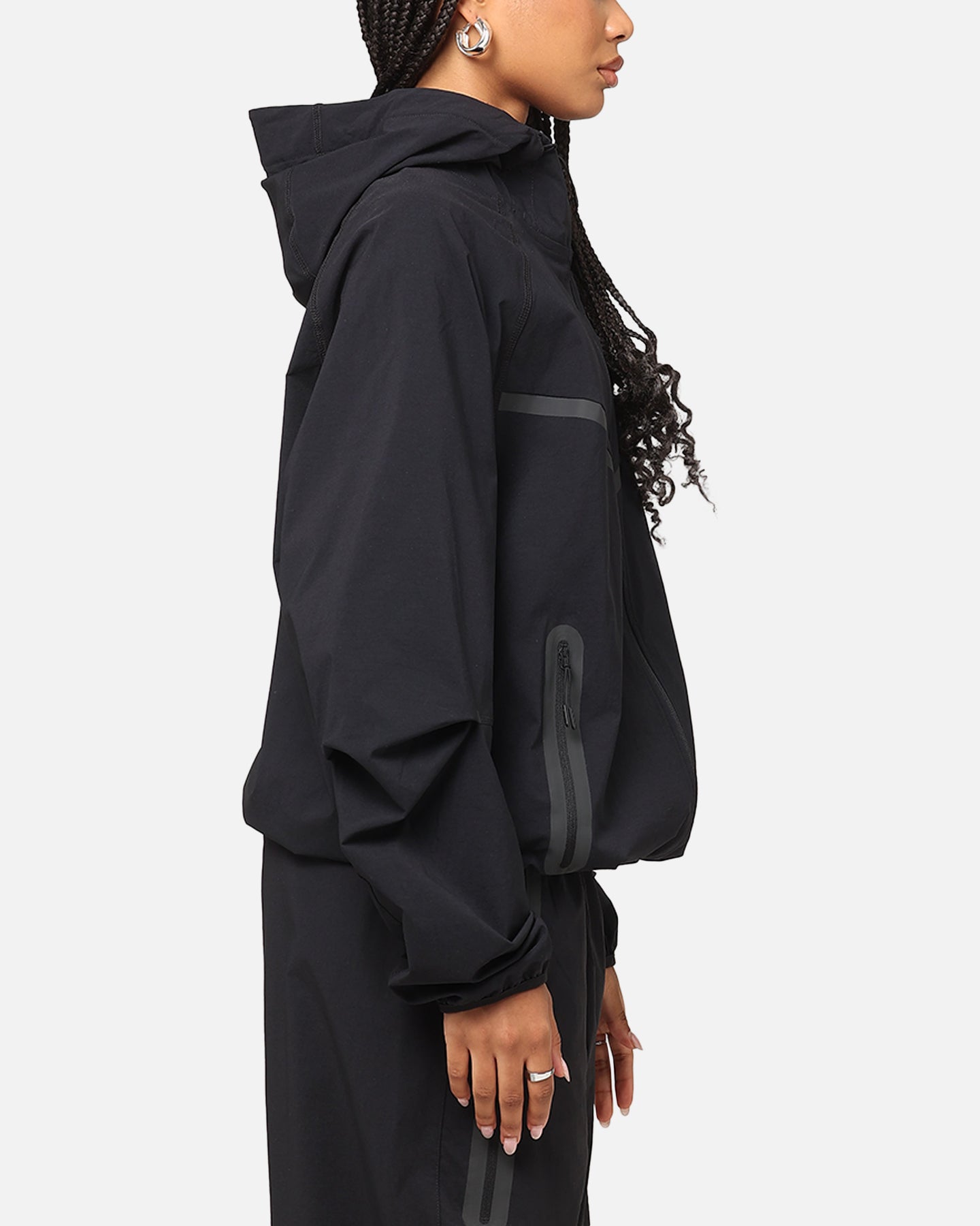 Nike Tech Woven Full Zip Jacket Back/Black/Black | Culture Kings