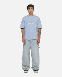 Carre Phys Ed 2 Tone T-Shirt Light Blue