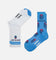 Foot-ies NSW Blues Icons Sneaker Socks 2 Pack White/Blue