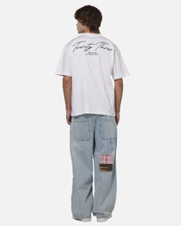 XXIII Script T-Shirt White/Black