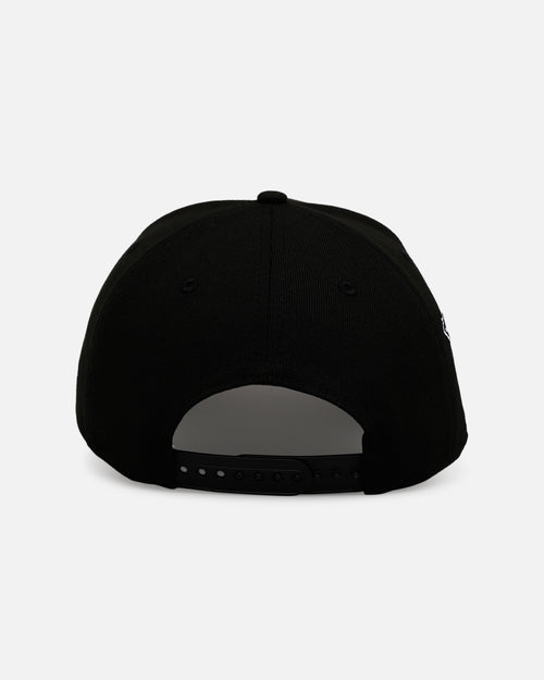 New Era Florida Marlins 'Black And White' 9FORTY A-Frame Snapback Black/White