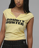 Loiter Women's Bounty Hunter Cropped Tee Washed Yellow