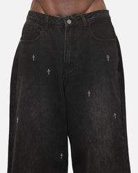 Saint Morta Umbra Salvation Jeans Black Shadow V2