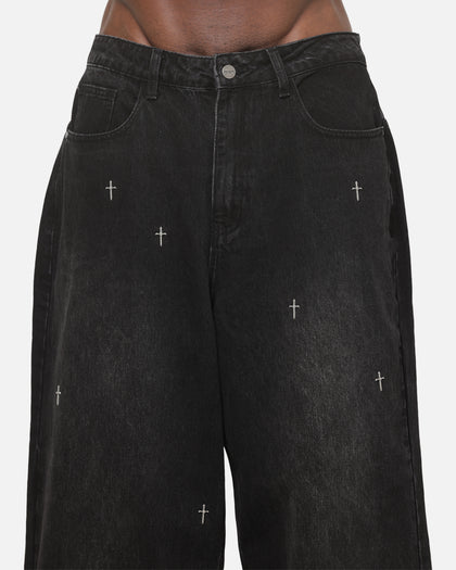 Saint Morta Umbra Salvation Jeans Black Shadow V2