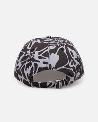 New Era New York Yankees 'Brushed Cotton' 19TWENTY Strapback Black/Light Blue
