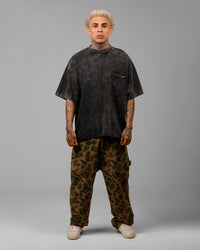 Loiter Star Child Pocket T-Shirt Black Wash