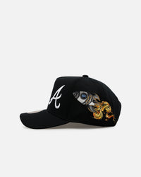 Mitchell & Ness Atlanta Braves 'Rocketman' Pro Pinch Snapback Black