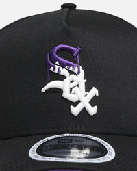 New Era Chicago White Sox 'Drip 3.0' 9FORTY A-Frame Snapback Black