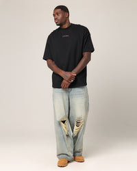 Saint Morta Year Of The Dragon Boxy T-Shirt Black/Iridescen