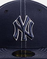 New Era New York Yankees 'Ivory Contrast' 59FIFTY Fitted Navy