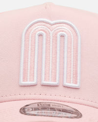 New Era Mexico National Baseball Team 'Mexico Polychromatic' 9FORTY A-Frame Snapback Pink