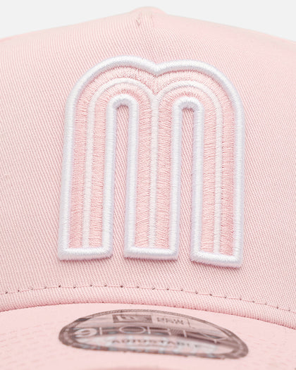 New Era Mexico National Baseball Team 'Mexico Polychromatic' 9FORTY A-Frame Snapback Pink