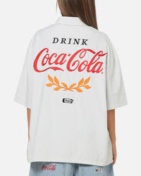 Carre Carré X Coca Cola Road Pilot Button Up Shirt Green