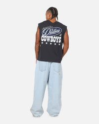 Mitchell & Ness Dallas Cowboys Americas Team Boxy Muscle T-Shirt Washed Black